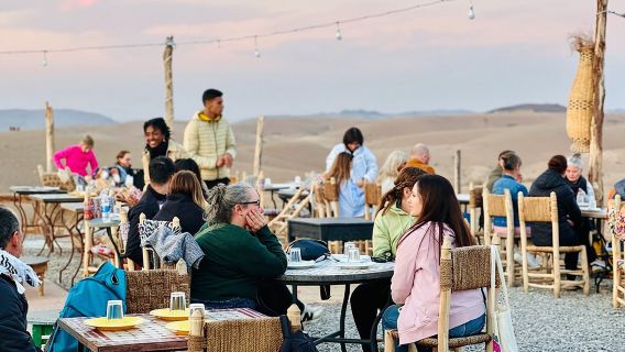 Marrakech Desert: Camel Ride, Quad Biking & Dinner Show Options