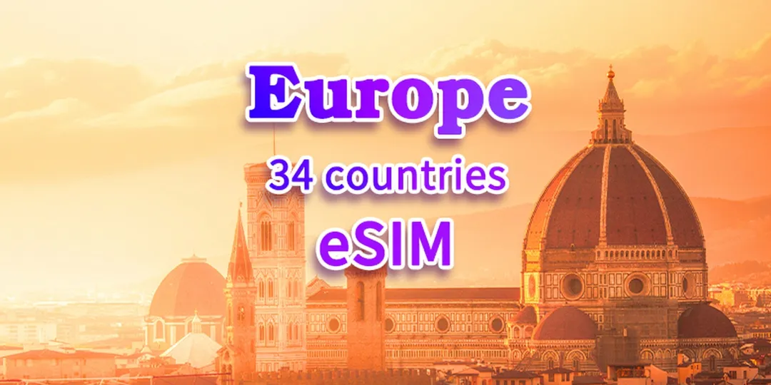 Europe 34 countries| 5G/4G eSIM