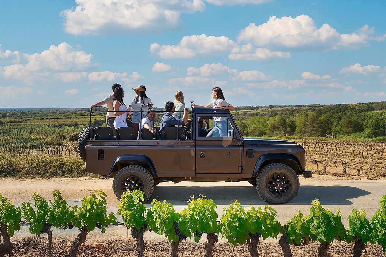 Penedes Wine & Cava Tasting & 4WD Vineyards Tour from Barcelona
