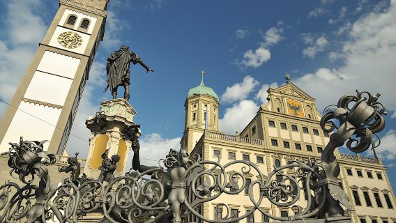Augsburg walking tour in the footsteps of Fugger, Mozart and Brecht