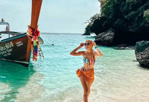 Thailand Krabi Ko Hong Speedboating/Longtail Boat/Sailing Boat Day Tour [Snorkeling & Cliff Jumping]
