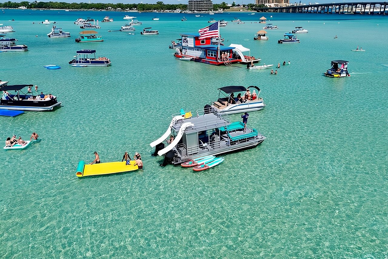 Thuê phao trượt Crab Island riêng kèm nhà vệ sinh (tối đa 12 người)