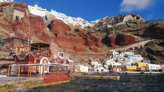 Santorin: Maßgeschneiderte Highlights-Tour mit ortskundigem Fahrer