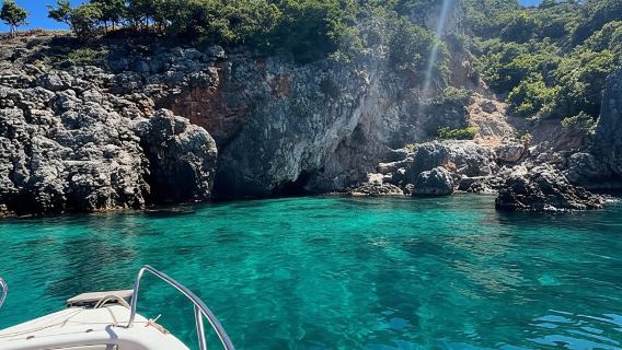 Himara: Albanian Riviera Boat Tour with Swimming stops