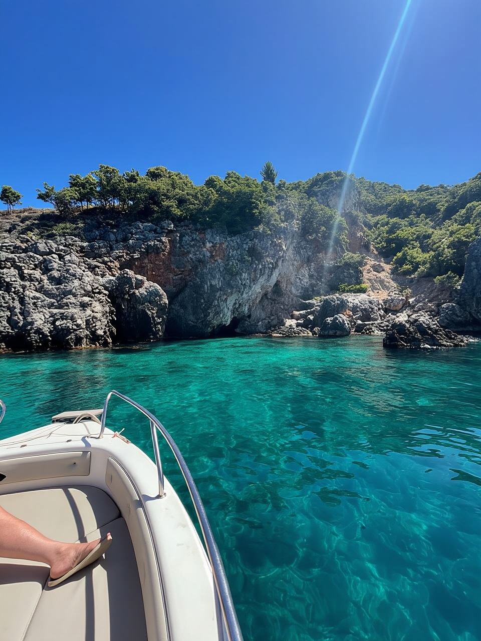Himara: Albanian Riviera Boat Tour with Swimming stops