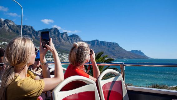 Cape Town: Cáp treo Núi Bàn, Tour xe buýt Hop-On Hop-Off