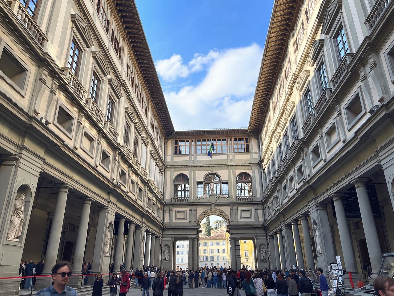피렌체: 오디오 가이드가 포함된 우피치 미술관 입장권