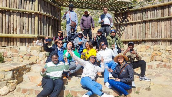 Safari di un giorno intero nella riserva privata di caccia dell'Aquila