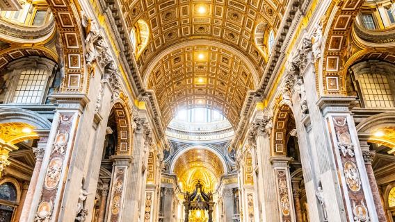 Roma: Visita guiada a la Basílica de San Pedro y su cúpula panorámica