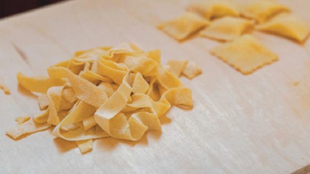 Fettuccine, Ravioli and Tiramisu Pasta Making in Rome