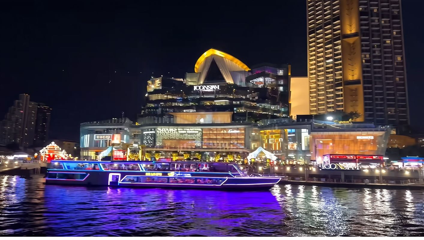 인기 상품! 방콕 차오프라야 강 야간 크루즈 [다양한 고급 보트 옵션 + 우선 탑승 데크 + 뷔페식 저녁 식사]