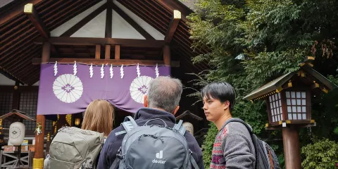 東京皇居步行導賞團歷史與神樂坂瑰寶