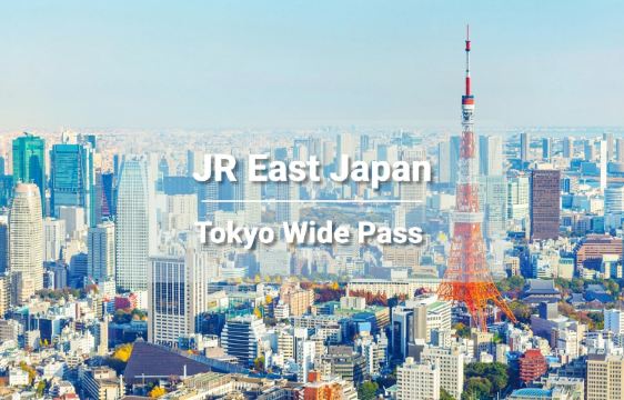[Official Ticket] JR Tokyo Wide Pass 3-Day (Electronic Redemption Voucher)
