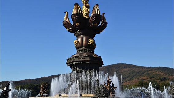 無錫市太湖黿頭渚風景區+太湖仙島+靈山大佛+靈山梵宮+九龍灌浴一日遊