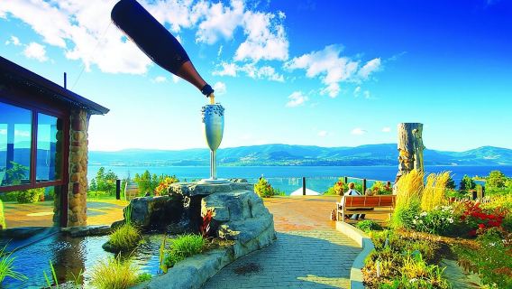 Kelowna oder West Kelowna Nachmittags-Besichtigungstour mit Weintour