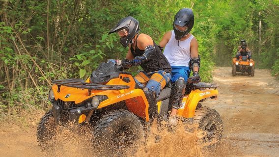 Mayan ATV, Zipline & Cenote Tour from Playa del Carmen.