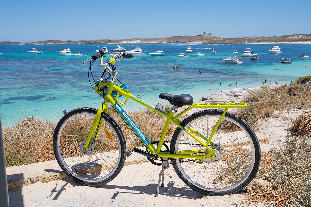 Rottnest Island Fast Ferry from Hillarys Boat Harbour Including Bike Hire