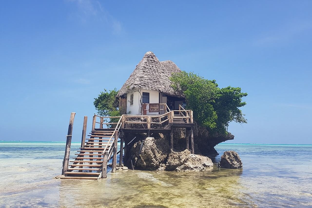 Jozani Forest, Kuza Cave, Paje Beach and The Rock Restaurant