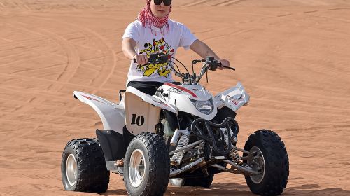 Dubai Quad Bike Tour with Camel Ride and BBQ Dinner 6