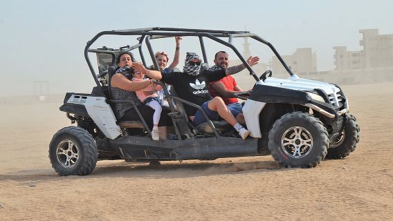 ATV-Quad-Bike-Buggy-Auto- und Abendessen-Familiensafari - Hurghada