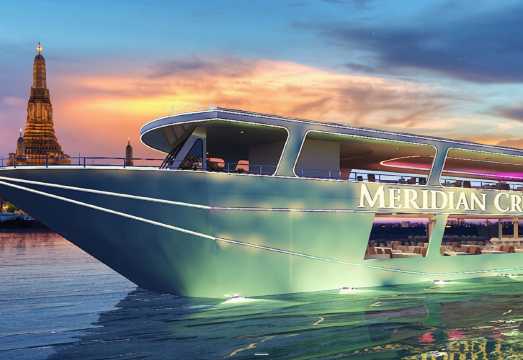 Marilyn Cruise Night Tour on the Chao Phraya River [New Cruise Option] The top choice for most travelers, highly recommended!!!
