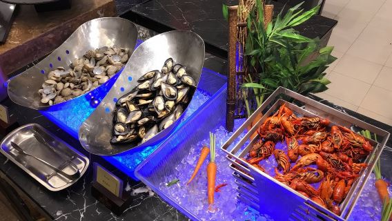 Voucher Makan di Restoran Buffet Harimau Putih Hotel Chimelong Guangzhou Sarapan/Makan Siang/Makan Malam