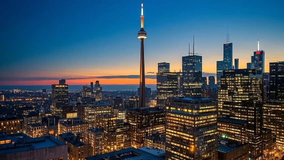 Grup kecil dengan maksimal 13 orang|Tur Wisata Kota Toronto Sehari/TC1