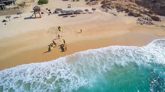 Los Cabos: Glass-Bottom Kayak and Snorkel Tour at Two Bays