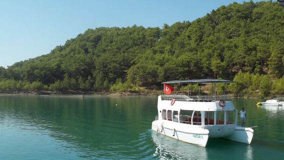 Antalya-Alanya-Side: Green Canyon Boat con pranzo e trasferimenti