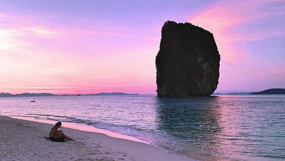 Krabi: 4-Insel-Tour, Sonnenuntergang+Plankton, Kleingruppe 12 Pers.