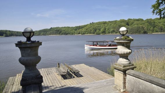Lago Lyngby y Bagsværd: paseo en barco por Baadfarten