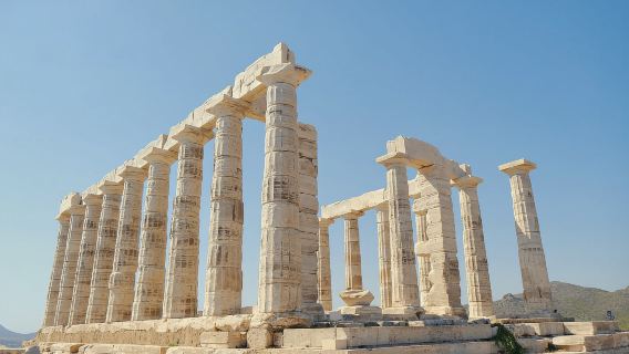 From Athens: Temple of Poseidon & Cape Sounion Half-Day Tour