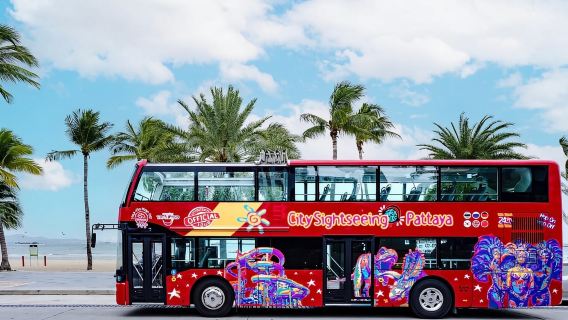 Hop-On Hop-Off-Bustouren und Nongnooch Pattaya Combo