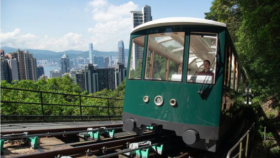 Billet pour le téléphérique du pic Victoria à Hong Kong & Plateforme d'observation 428 du Sky Terrace | Téléphérique de Hong Kong + Sky Terrace 428