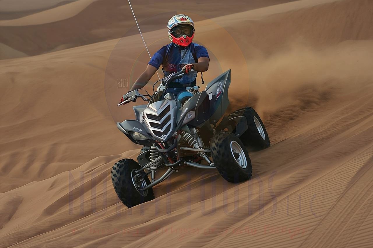 Dune Bashing con Quad Bike e Sand Boarding da Dubai
