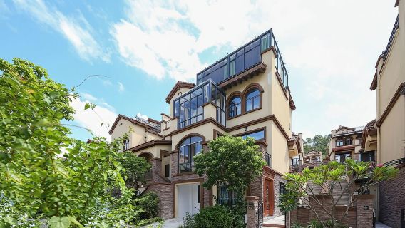 Villa 7 Bilik di Lembah Kesihatan R&F Gunung Nankun, Huizhou - Bilikar + KTV + Kolam Rendam Air Panas + Barbeku