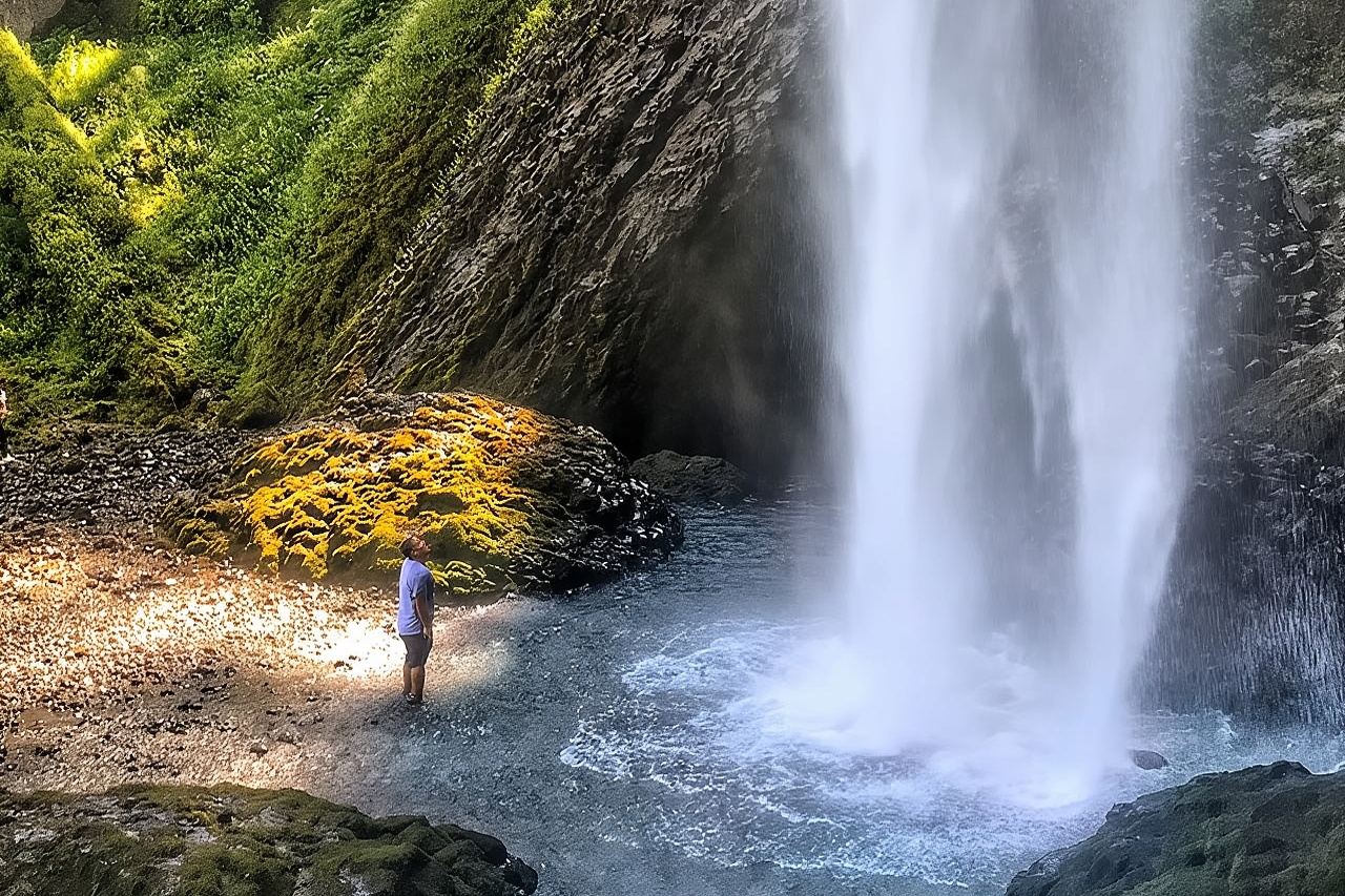 Halbtageswanderung durch die Multnomah Falls und die Columbia River Gorge