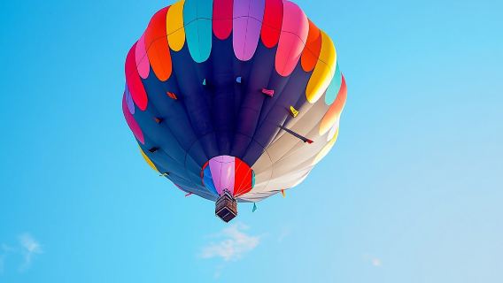 Teotihuacan pyramids hot air balloon ride