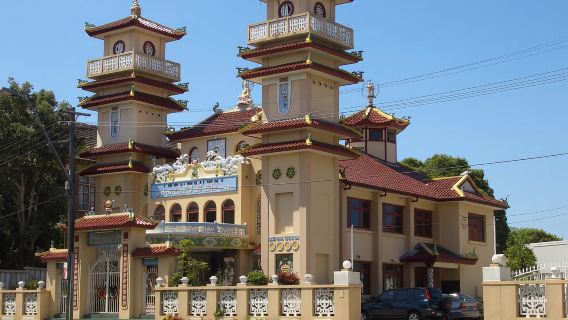 From Ho Chi Minh: Group Ba Den Mountain & Cao Dai Temple