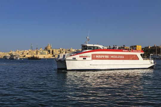Sliema : transfert aller-retour en ferry vers/depuis La Valette