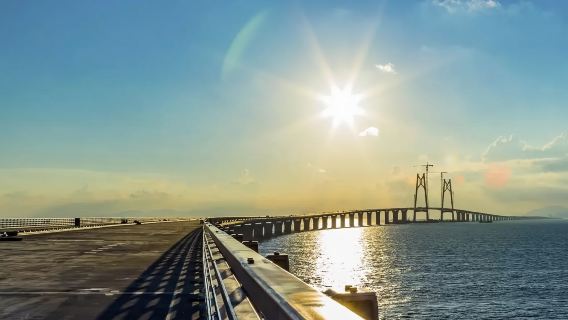 Ligne express Hong Kong-Macao via le pont Hong Kong-Zhuhai-Macao : Bus direct du Grand Lisboa Macao à Prince Edward Hong Kong