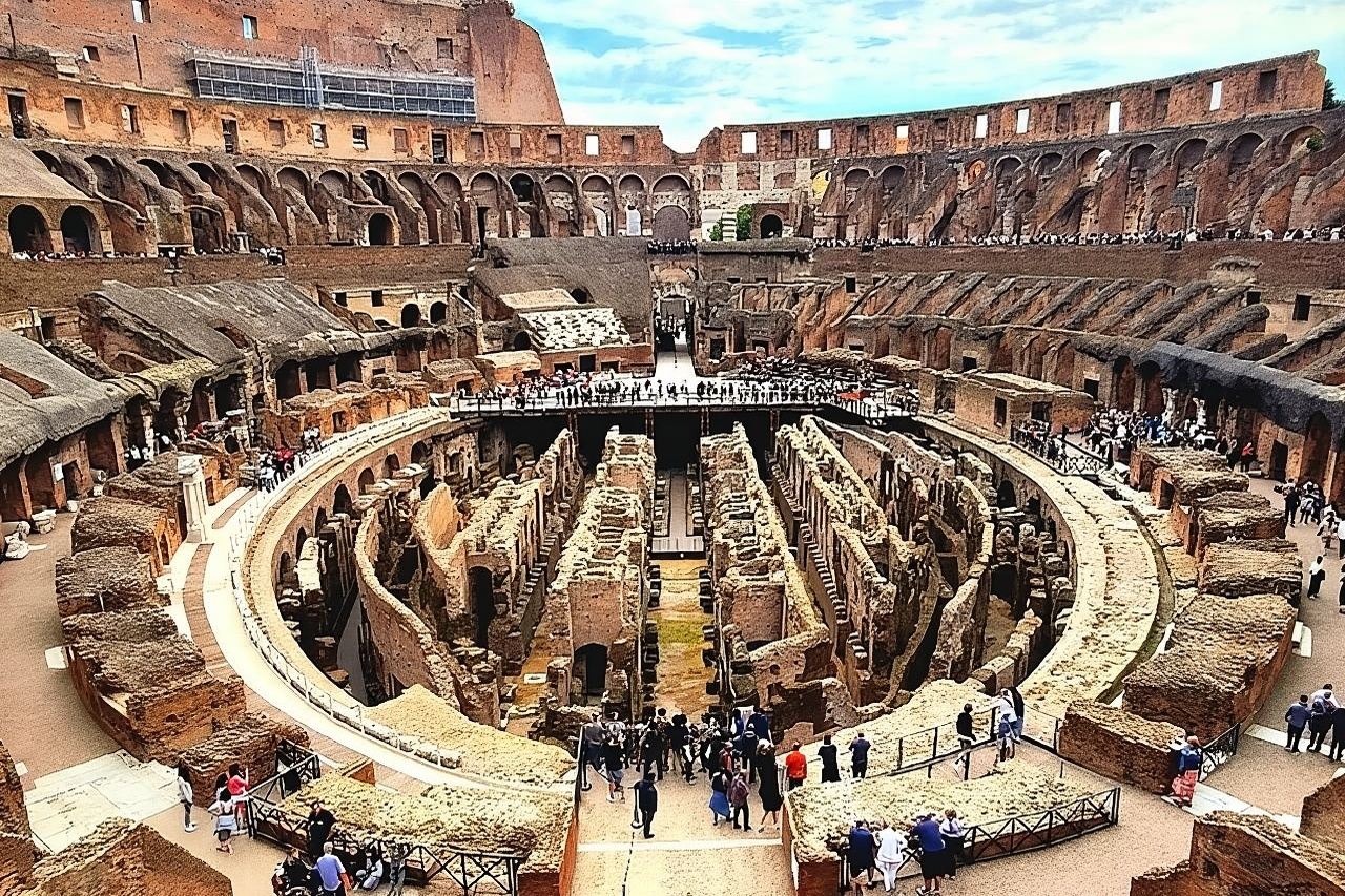 Rome: Colosseum Guided Tour with Roman Forum and Palatine hill