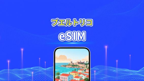 プエルトリコ eSIM | 4G | 日次パック/データパック | 24時間課金 | 5~30日間 | QRコード