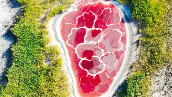 【五湖穿越專線】騰格里沙漠+烏蘭湖+騰格裏沙漠龍眼翡翠湖一日遊/贈航拍