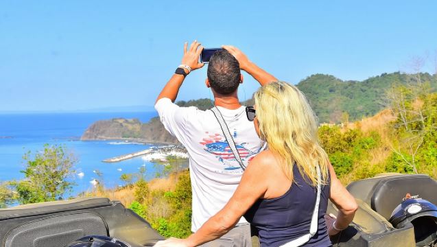 Ocean View Zip Line + 2hr ATV Combo Jaco Beach and Los Suenos