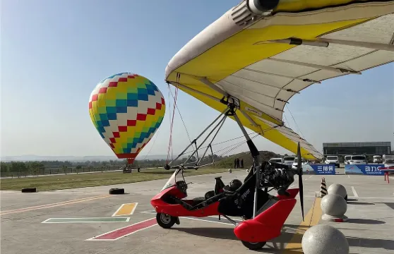 林州一號國際滑翔基地動力傘/動力三角翼飛行體驗【飛行高度200-1000米//贈送GoPro//含保險//退改無憂】