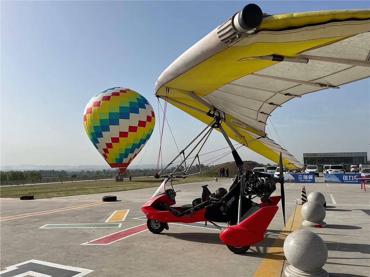 林州一號國際滑翔基地動力傘/動力三角翼飛行體驗【飛行高度200-1000公尺//贈送GoPro//含保險//退改無憂】