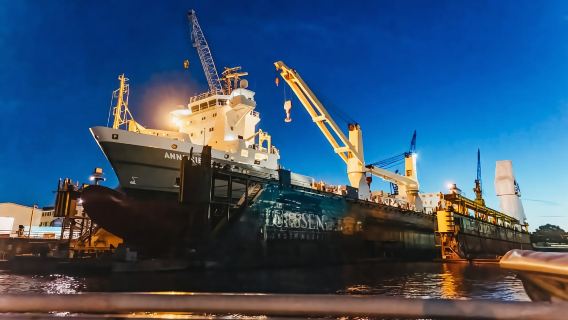 Hamburg: 1,5-stündige Abendlichter-Kreuzfahrt im Großen Hafen