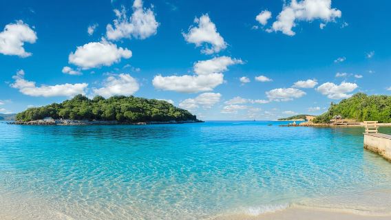 Terbaik Saranda: Mata Biru, Butrint, Ksamil & Istana Lekuresi