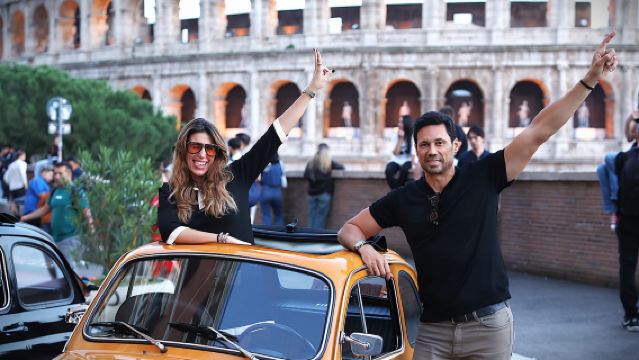 Услуги профессиональной ретро-фотосъемки Fiat Cinquecento